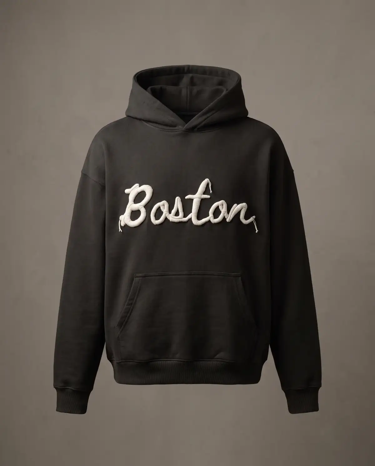 HOODED SWEATSHIRT in TAR