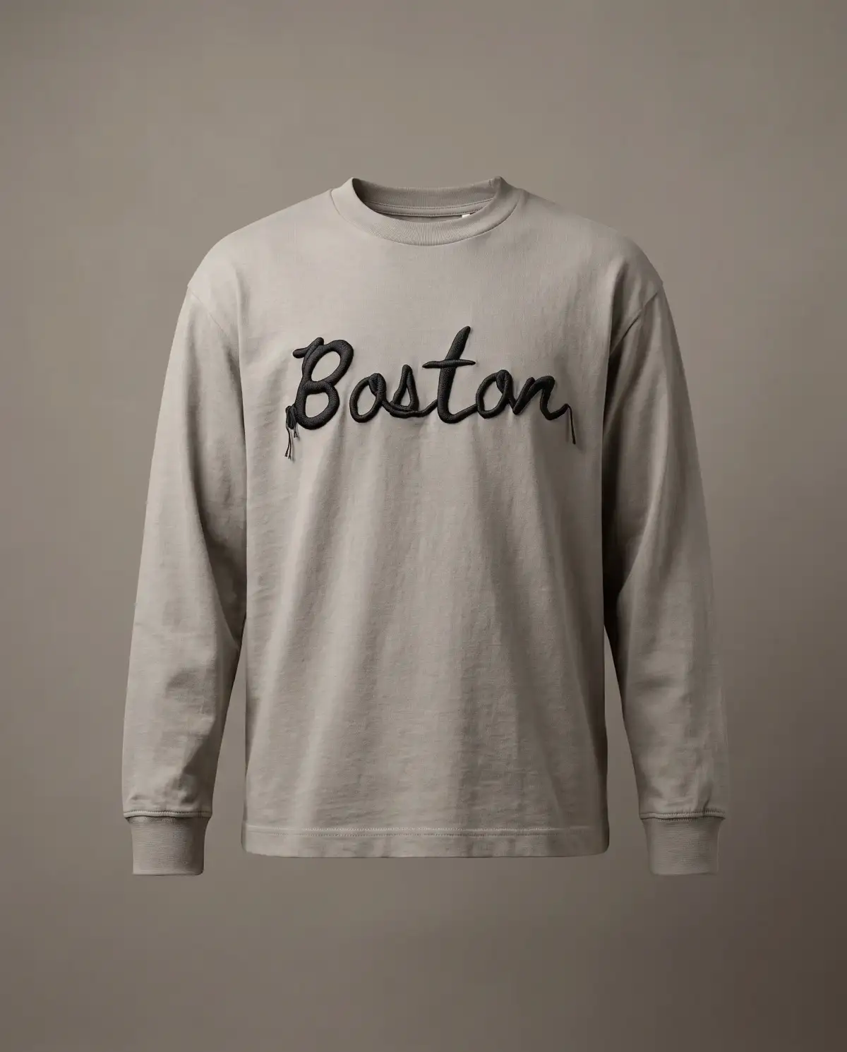 LONG SLEEVE in CEMENT