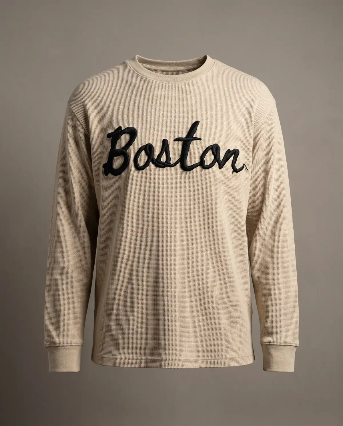WAFFLE LONGSLEEVE in OAT